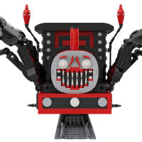 MOC Choo-Choo Charles Building Block Spider Train ชุดเกมสยองขวัญรูป Monster Thomased รถไฟรถอิฐของเล่นเด็กของขวัญ