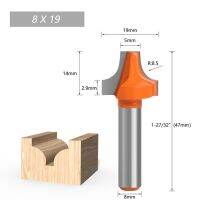 Toolstar 8มิลลิเมตรเราเตอร์บิตก้านแกะสลักตัดกัด End Mill งานไม้พรวดพราดรอบกว่าบิต