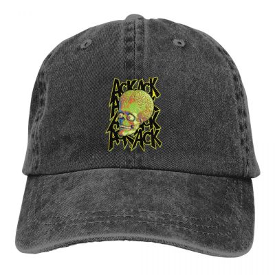 2023 New Fashion  Martian Headshot Baseball Cap Men Hats Visor Protection Snapback Mars Attacks Caps，Contact the seller for personalized customization of the logo