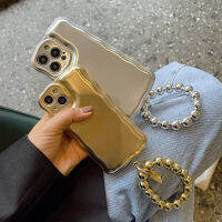 อิเล็กโทรเพลทกันกระแทกสุดสรูเคสโทรศัพท์สำหรับ Iphone 14 Plus 15,สำหรับ iPhone 15 14 13 12 11 Pro Max X Xs MAX XR 14Pro ฝาหลังดูดซับแรงกระแทกระดับทหารพร้อมสายรัดข้อมือลูกปัด