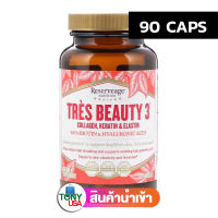 ReserveAge Nutrition, Tres Beauty 3, 90 Capsules, Anti-aging ชะลอวัย