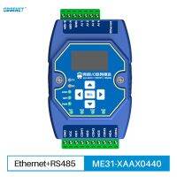 J72สวิตช์โมดูลเครือข่ายอีเธอร์เน็ต I/O การควบคุมมูลค่า Modbus CDSENET ME31-XAAX0440 4AI + 4DO RS485พอร์ตเครือข่าย RJ45