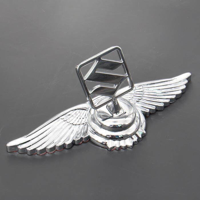 Car Front Hood Bonnet Emblem Sticker Auto Angle Wings Badge Modified ...