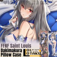 FFNF Saint - Louis Dakimakura Azur Lane ปลอกหมอนสองด้านเซ็กซี่กอดตัวเต็มปลอกหมอนอิงตกแต่งบ้าน