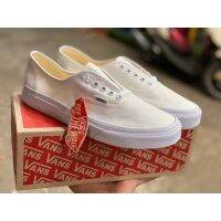 COD dsgrtytrytry รองเท้าผ้าใบ Vans Authentic ?มีกล่อง รองเท้าผ้าใบแวน สลิปออน ? ใส่สบาย