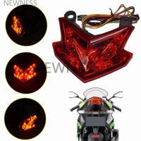 Motorcycle LED Turn Signal ke lights Integrated Taillight For Kawasaki Z125 Z800 ZX6R ZX636 2013 2014 2015 2016 2017