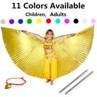 hot【DT】 Belly Kids Bellydance Costumes Adult Bollywood Dancing Gold Children Colors Sticks