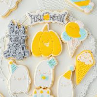 Cartoon Candy Pumpkin Castle Birthday Embossing Press Mold Happy Halloween Day Ghost Fondant Biscuit Mold Home DIY Cookie Cutter Bread Cake  Cookie Ac