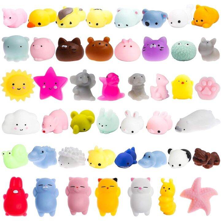 พร้อมส่งด่วน-60-ชิ้น-สกุชชี่-squishy-โมนินุ่มนิ่ม-บีบคลายความเครียด-โมนิ-ของเล่นเด็ก-ตุ๊กตาโมนิ-ของเล่นบีบ-ของเล่น-น่ารัก