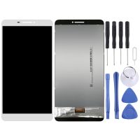 (คลังสินค้าพร้อม) หน้าจอ LCD ของ OEM สำหรับ Lenovo Phab / PB1-750M/PB1-750พร้อม Digitizer ประกอบเต็มตัวเครื่อง (สีขาว)