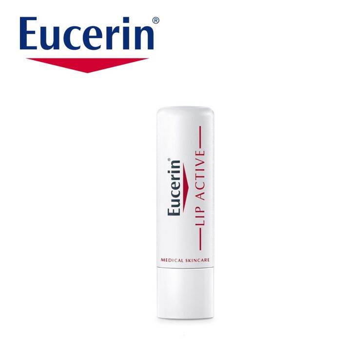 EUCERIN LIP ACTIVE 4.8 G. LIP BALM ยูเซอริน ลิป แอ็คทีฟ 4.8 กรัม SPF 15