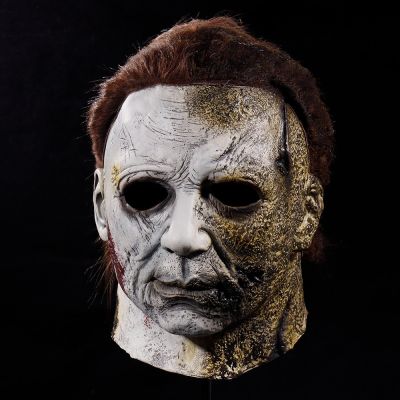 2022 Horror Michael Myers Halloween End Killer Mask Cosplay Scary Demon Latex Helmet Carnival Masquerade Party Costume Props