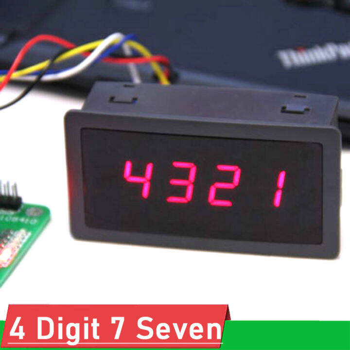4 Digit 7 Seven Segment LED Display Controller digital tube module MCU ...