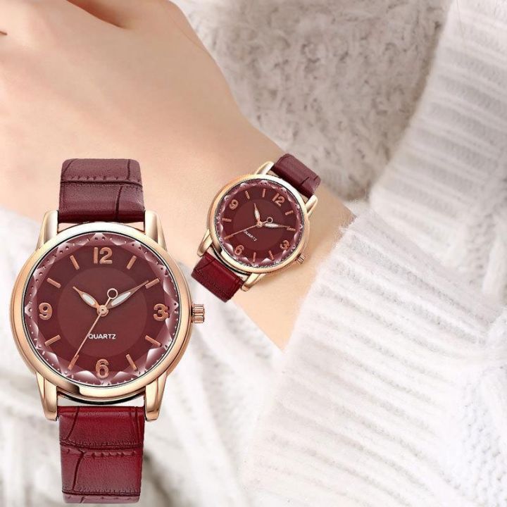 ไม้ไผ่วงนาฬิกาสร้างขึ้นในเงาดิจิตอลใบหน้าโลหะผสมนาฬิกาข้อมือสตรี