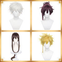 อะนิเมะ Jigoku Raku สวรรค์ของนรก Gabimaru Yuzuriha Yuzuada Asaemon Sagiri Shion?Aza Chobei วิกผมคอสเพลย์ตาข่ายแบบยกสูง