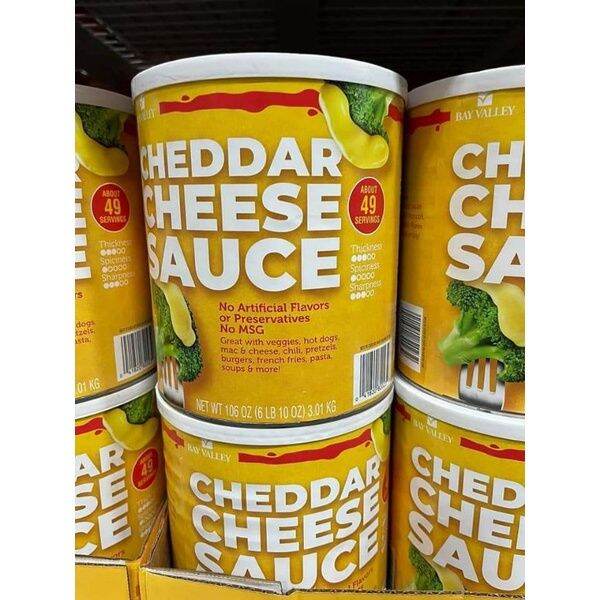 S&R Bay Valley Cheddar Cheese Sauce 106oz Lazada PH