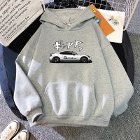 Initial D Harajuku Hoodie Mens Jacket Men and s Hooded Moletom Sweatshirts Hip Hop Pullover JDM Car Print Sudaderas Tops Size XS-4XL