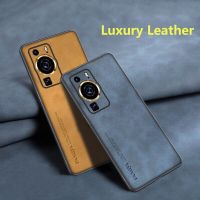 เคสซิลิโคนนุ่มเหมาะสำหรับ Huawei P60 Pro,ปกหนังหรูหราเหมาะสำหรับ Huawei P60แบบอาร์ต P60pro Capa Protection เคสกันกระแทกมือถือ