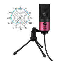 USB MIC Fifine Desktop Condenser Microphone for YouTube Videos Live Broadcast Online Meeting Skype suit for Windows Laptop k669