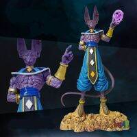 30ซม. ดราก้อนบอล Super God Of Destruction Beerus หุ่น PVC อะนิเมะตุ๊กตาขยับแขนขาได้ของขวัญของเล่นเด็กรูปปั้น