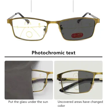 Photochromic Reading Glasses Men Women Presbyopia Eyeglasses