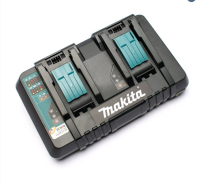 MAKITA แท่นชาร์จแบบคู่ รุ่น DC18RD จอแสดงผลดิจิตอลพลังงานระบุสภาพ