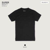 TWENTYSECOND เสื้อยืดแขนสั้น รุ่น Super Soft Cotton Tee - สีดำ / Black