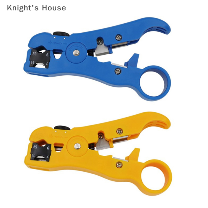 knights-house-เครื่องมือปอกสายโคแอ็กซ์เชียลแบบอเนกประสงค์สำหรับคีม-rg6-rg59-rg7สายอเนกประสงค์คีมปอกสายเคเบิ้ลอเนกประสงค์-rg11