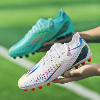 ⚽เหยี่ยวแมสซีย์รองเท้าฟุตบอลเด็กชายและเด็กหญิงเด็กชาย Tf Track Spikes วัยรุ่นรองเท้าฟุตบอล