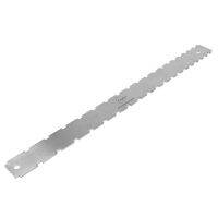 Metal 434mm Guitar Straight Edge Measure Tool for Electric Guitars Neck Notched Fretboard and Frets