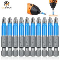 10/5/2Pcs 50mm PH2 Cross bit drill Head Screwdriver Bits Hand Tools Anti Slip Electric Hex Shank Magnetic Screwdriver Drill Bit Screw Nut Drivers