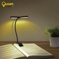 Book Light USB Lamp Clip Reading Light usb led Eye Protection Desk Lamp Books Rechargeable Lamp 180° Adjust Bookmark Night Light