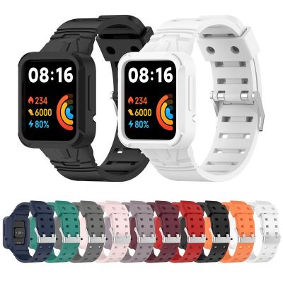 ☃☢ Pasek silikonowy do zegarka Xiaomi Mi Lite 2 pasek na rękę pasek wymiana bransoletka do zegarka Redmi 2 Horloge2 inteligentny zegarek na rękę