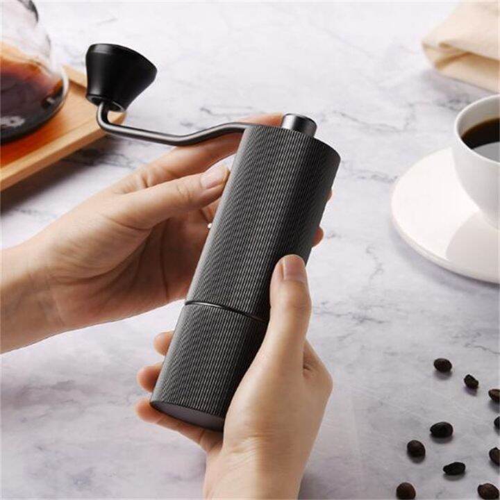 Aluminium Portable Manual Coffee Grinder Bean Grinders Professional