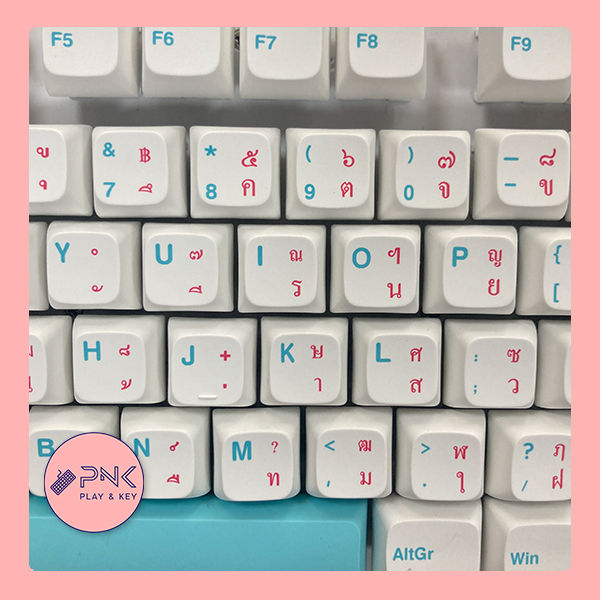 คีย์แคป-ไทย-ซูชิ-ปุ่มกด-keycap-pbt-xda-121-ปุ่ม-สำหรับแมคคานิคอล-คีย์บอร์ด-คัสตอมคีย์บอร์ด-มีภาษาไทย-สวยๆ-เรียบๆ-หรูๆ-ญี่ปุ่น-keycap-sushi-thai