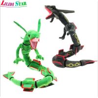 Ls【คลังสินค้าพร้อม】80ซม. ขนาดใหญ่ Rayquaza ตุ๊กตา Plush Soft ตุ๊กตาการ์ตูนอะนิเมะ Plush ของเล่นของขวัญวันเกิดสำหรับเด็ก Fans1【cod】