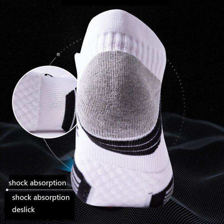 cotton-men-basketball-socks-spring-summer-sport-running-protective-breathable-deodorant-fitness-athletic-short-socks