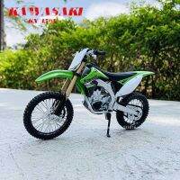 Maisto 1:12 Kawasaki โมเดล KX-450F จำลองรถวิบากของเล่นโมเดลรถจักรยานยนต์ที่ได้รับอนุญาตให้เก็บของขวัญแบบหล่อขึ้นรูป