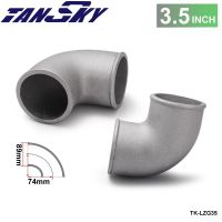 89mm 3.5 Cast Aluminium Elbow Pipe 90 Degree Intercooler Turbo Tight Bend For Mustang GT V8 / 05-10 GT500 TK-LZG35