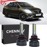 New ชุดหลอดไฟหน้าฮาโลเจน LED 6000K แบบเปลี่ยน สําหรับ Nissan Almera N17 2012-2019 2013 2014 2015