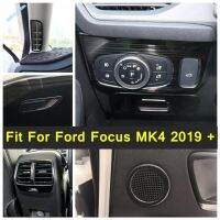 ด้านหลังลำโพงประตูลำโพงฮอร์นตกแต่งเสา A AC Air Vent Outlet สำหรับ Ford Focus MK4 2019-2022อุปกรณ์เสริม