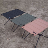 Lightweight Collapsible Aluminum Portable Roll Up Outdoor Folding Camping Table Patio Foldable Picnic Table