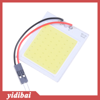 yidibai MOKA01 GSN 48 SMDซังLED 3W 12Vแสงสีขาวภายในรถแผงไฟโดมโคมไฟหลอดไฟ