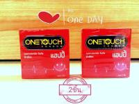 ถุงยางอนามัย 52 วันทัช แฮปปี้ ถุงยาง One Touch Happy ผิวเรียบ 6 ชิ้น หนา 0.05 มม. หอมกลิ่นวนิลลา (2 กล่อง)