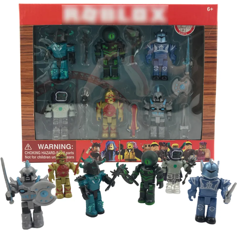 Mundo Virtual roblox Merchandise Toy Doll Building Block Minecraft Bloco De  Construção De Brinquedos Para Crianças 7cm