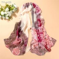 ✣۩❏ new arrival spring and autumn chiffon women scarf Print geometric pattern design long soft silk shawl