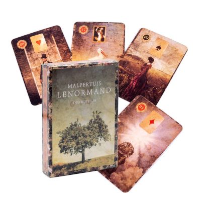 【YF】 MALPERT oracle cards English Version Fun Deck Table Divination Fate Board Games Playing Lenormand series st patrick day