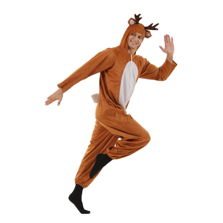 cod-2021-new-one-piece-suit-funny-party-stage-props-bar-shopping-mall-reindeer-outfit