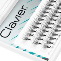 Clavier Beshaped Eyelashes Extraordinary Natural Tuft Lash 10D Individual Cluster Eyelash Extension Professional Makeup Cilia