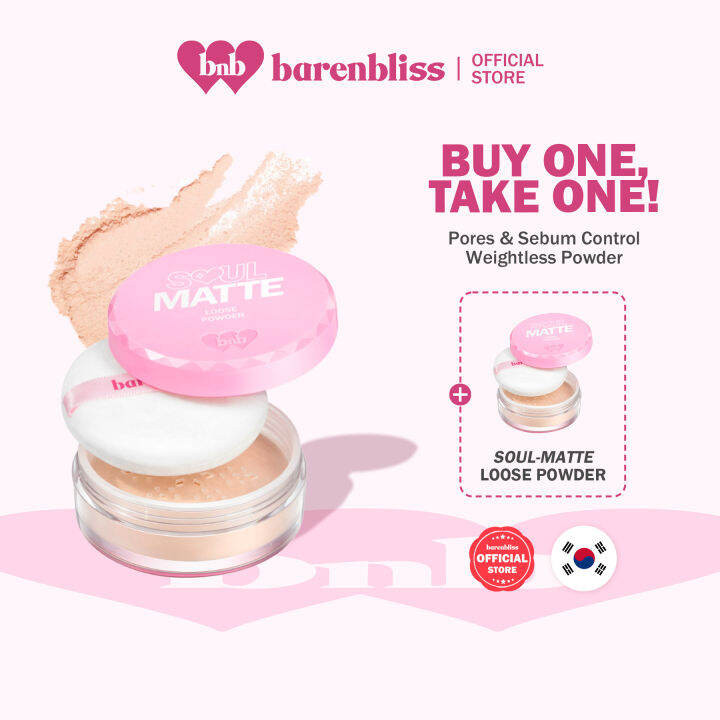 barenbliss BNB Soul-Matte Loose Powder Buy 1 Get 1 | Lazada PH